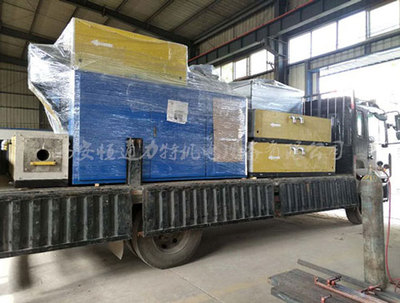 中频加热炉发货