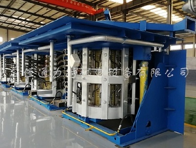 中频钢壳熔炼炉